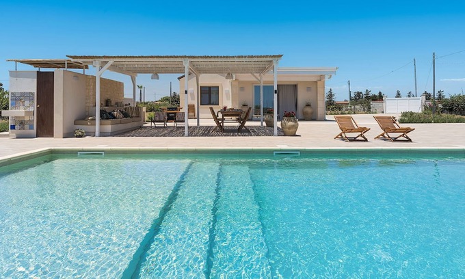 Pachino Villa | My Rental Homes - Villa Camporeale with private pool and sea view
