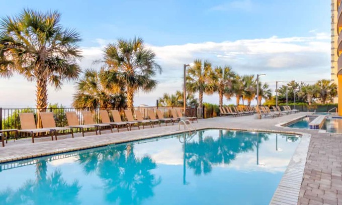 Myrtle Beach Condo | 2 Bedroom, Oceanview, Sleeps 8, at Anderson Ocean Club Resort!