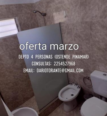 Ostende Apartment | Alquilo depto 4 personas Pinamar ( comunicarse al numero)